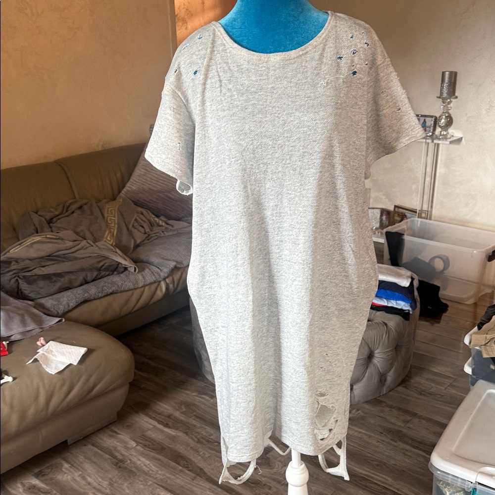Casual Gray Women's Dress New never worn